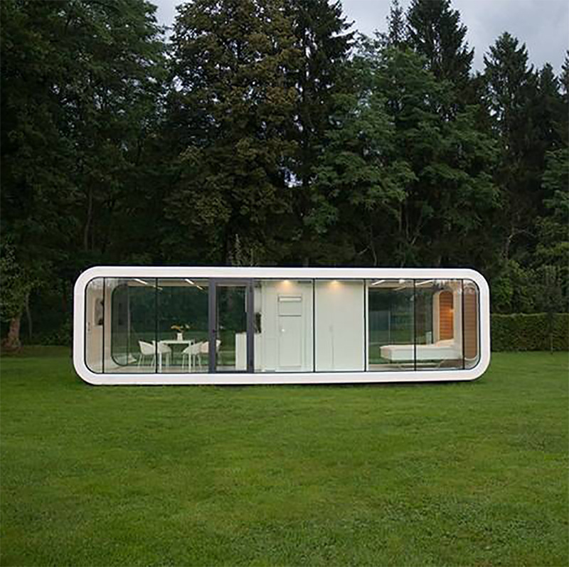 Modern Modular House 20ft 30ft 40ft Pod Movable House Smart Apple Cabin Villa Container Home