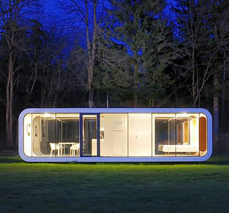 Modern Modular House manufacturer 20ft 30ft 40ft Pod Movable House Smart Apple Cabin Villa Container Homestay